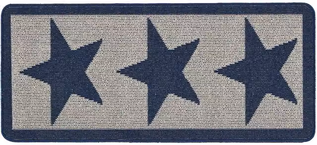 My Mat Stain Resistant Star Runner in Blue, W: 67 cm, L: 100 cm – 4