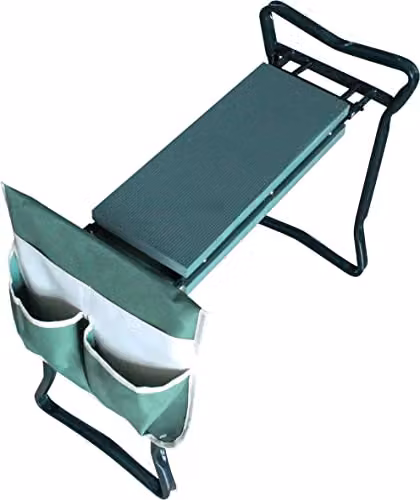St Helens Home & Garden Folding Multi Use Garden Kneeler and Bench in Green – 2
