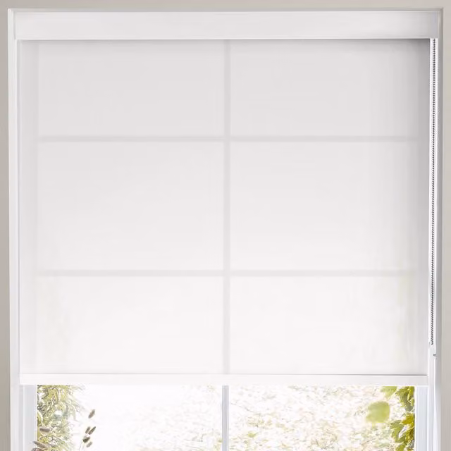Terrys Olympus Translucent Made to Measure Roller Blind in White