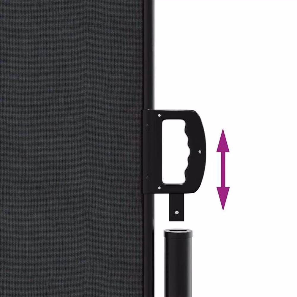 Berkfield Home Retractable Single Side Awning in Black, W/H: 300 x 117 cm – 5