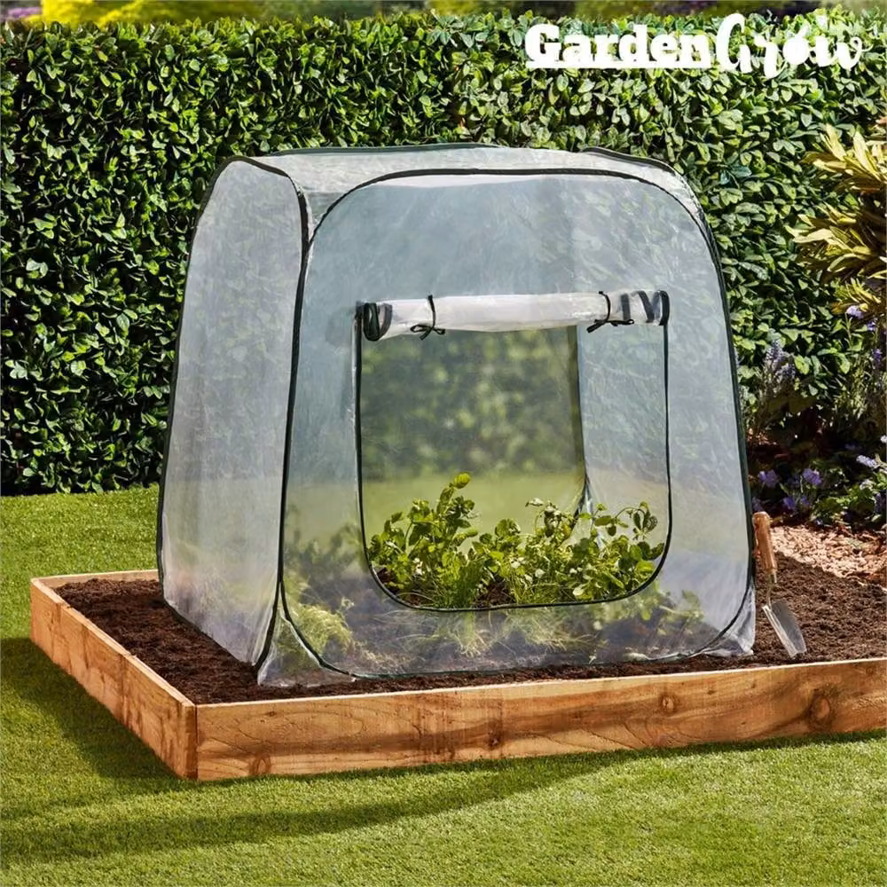 Nordara Garden Grow Outdoor Tunnel Cold Frame in Clear with 0.6m2 Growing Area – 2