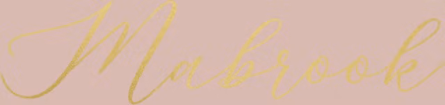Peacock Supplies Luxury Foiled Mabrook Greeting Card in Pink and Gold
