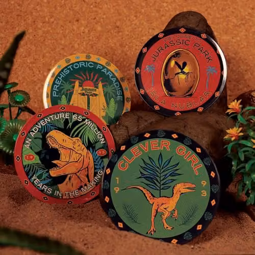 FaNaTtik Multicolour Non-Slip Round Cork Drinks Coasters – 3