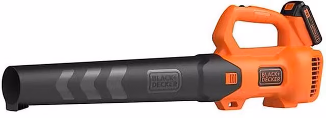 Black and Decker BCBL200L-GB 18V Axial Cordless Blower in Black and Orange