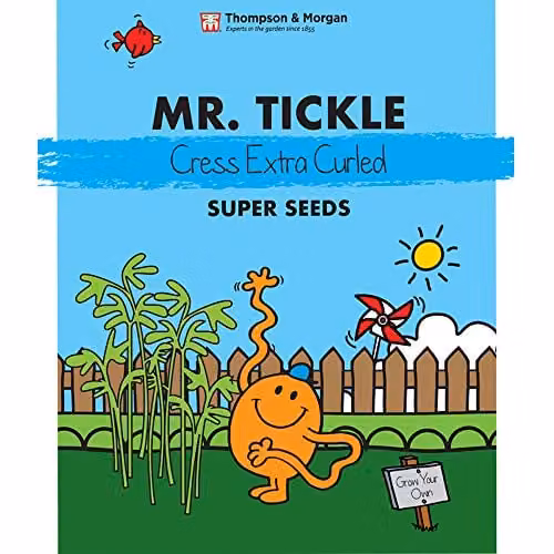 Thompson and Morgan Mr. Tickle Cress Extra Curled Super Seeds