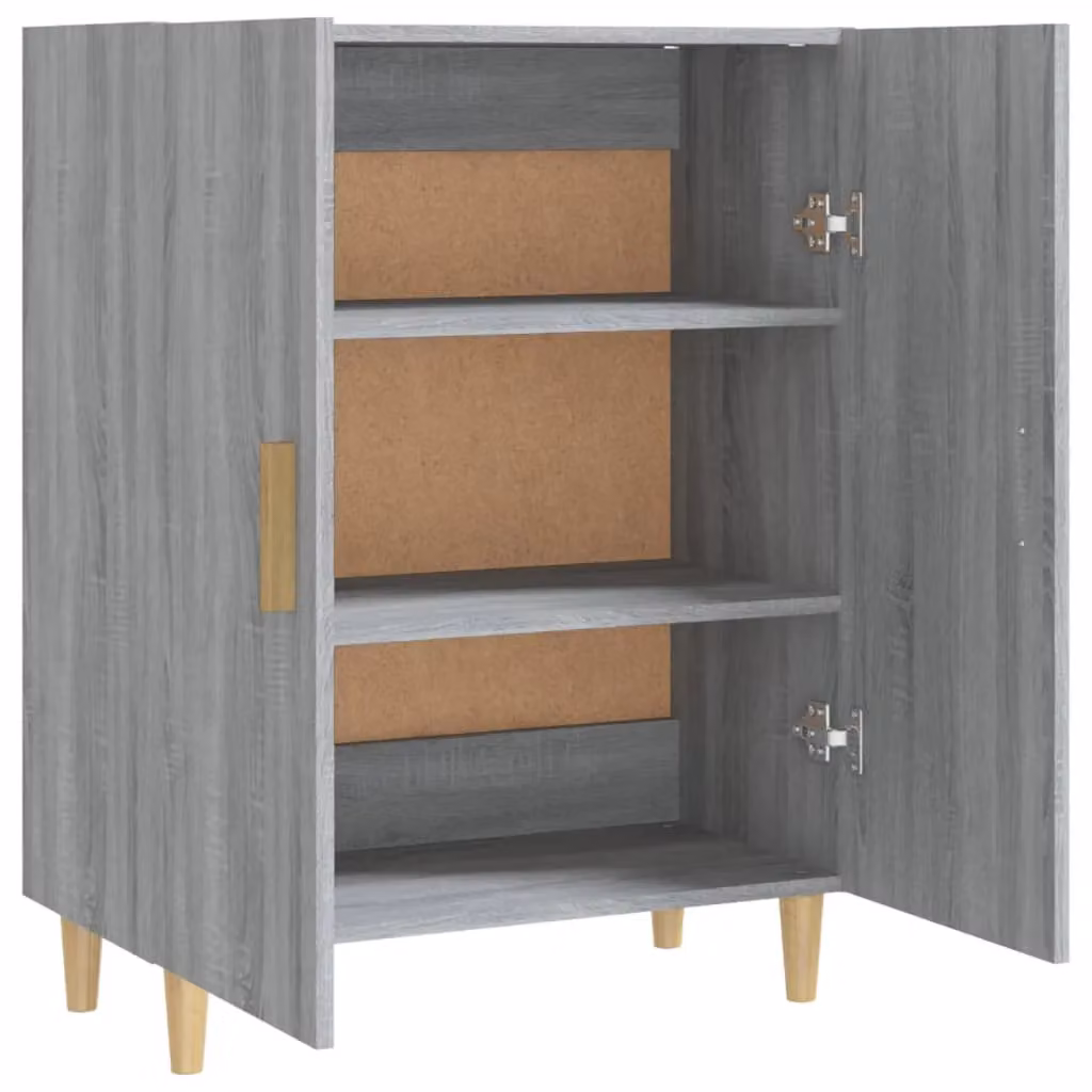 Berkfield Home Grey Sonoma Sideboard in Engineered Wood, W: 70 cm, D: 34 cm, H: 90 cm – 3