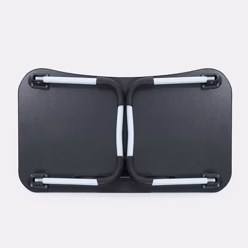 OHS Foldable Wooden Laptop Table and Bed Tray in Anthracite, W/D/H: 60 x 35 x 26 cm – 7