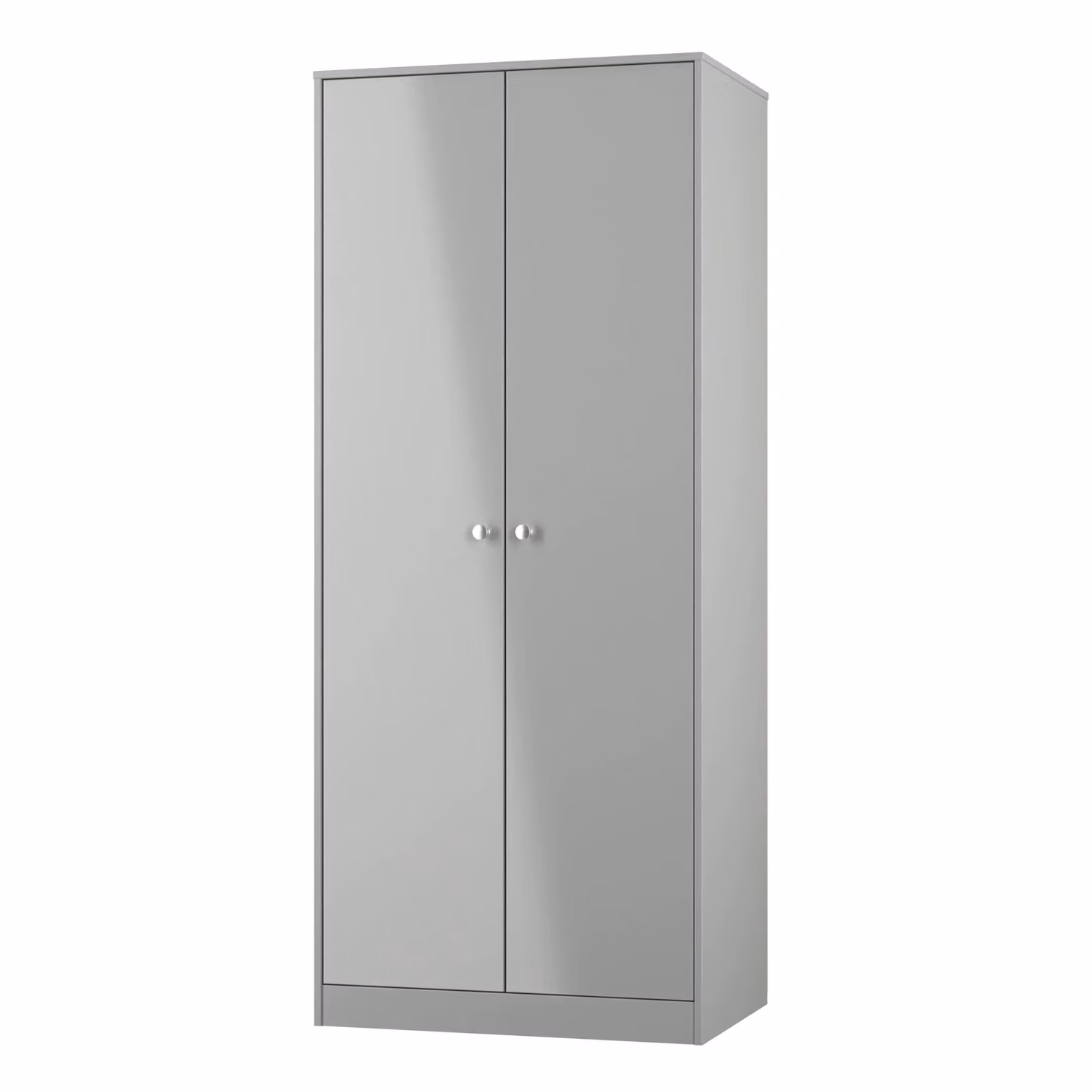 Ready Assembled 2 U Stowe 2 Door Wardrobe in Dark Grey – 2