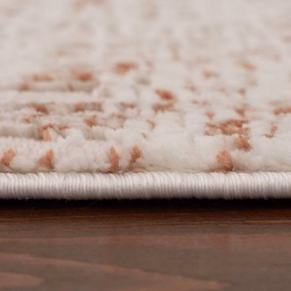 THE RUGS Carmel Abstract Area Rug in Ivory and Terracotta, W: 160 cm, L: 230 cm – 3