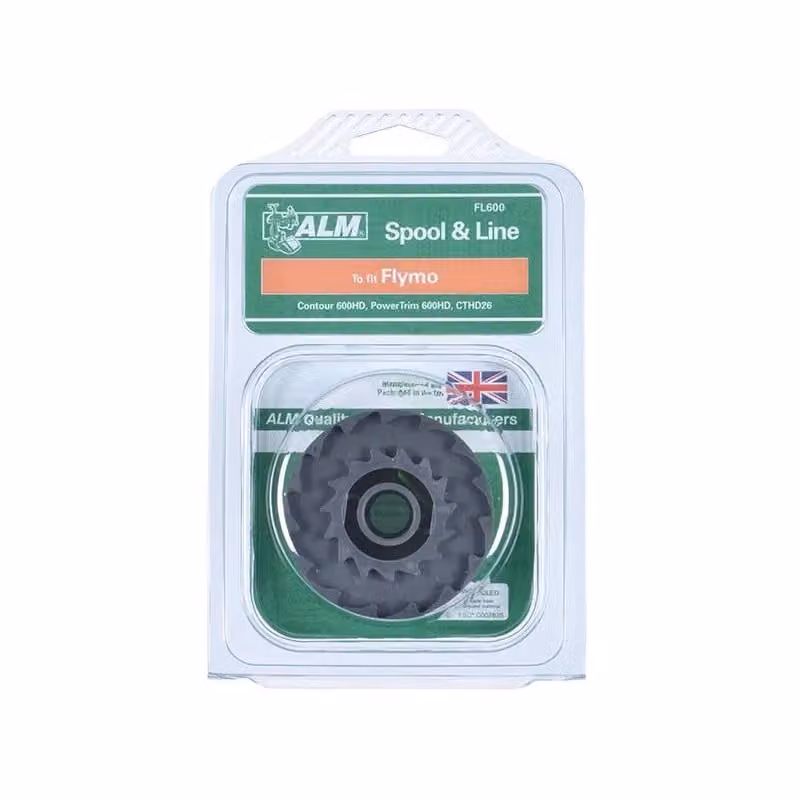 ALM Manufacturing Flymo FL600 Spool and 2mm Line Multicolour – 2