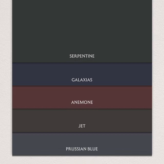 House of Hackney Paint Sample Pack - Darks Multicolour