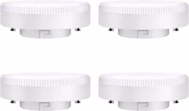 Living Star 4-Pack White LED GX53 Bulbs