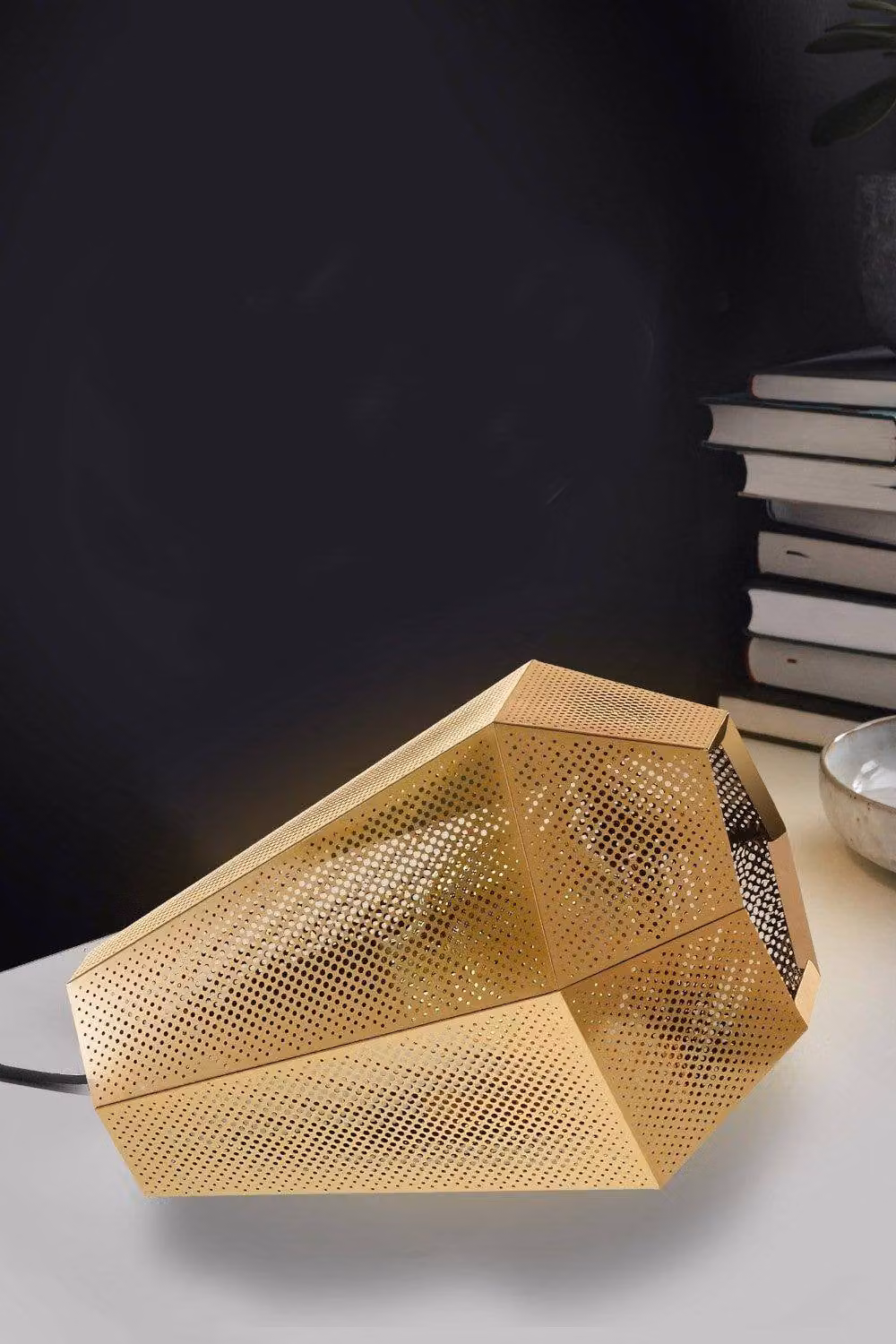 Eglo Chiavica 1 Modern Metal Table Light in Gold/Brass – 2