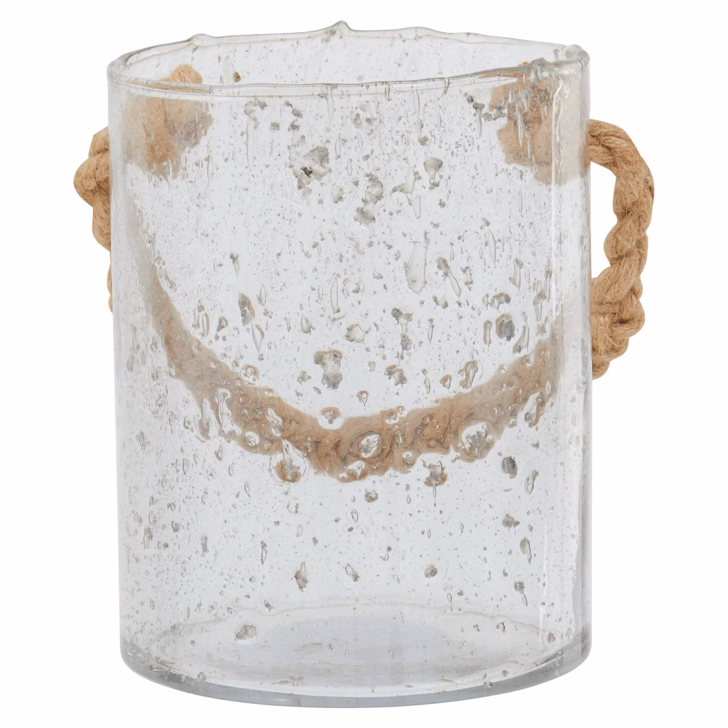 Orsina Kuta Natural Rope Medium Lantern in Brown and Transparent – 3