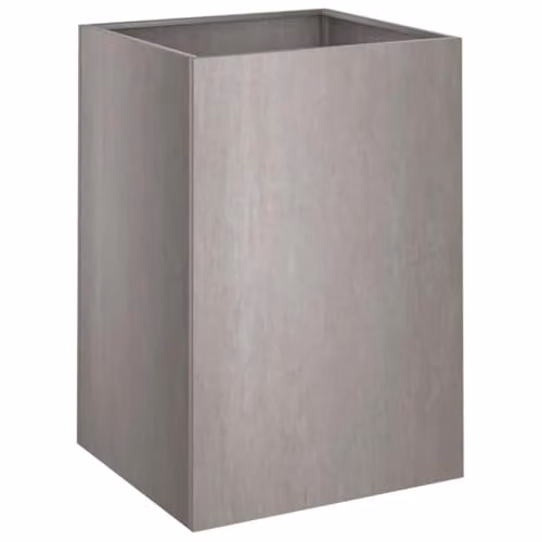 vidaXL Corten Steel Planter Tub, Brown, W: 52 cm, D: 48 cm, H: 75 cm – 3