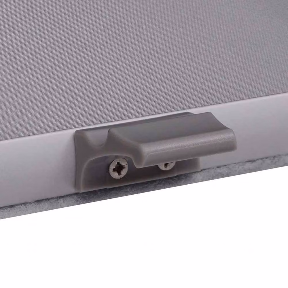 Berkfield Home Grey Blackout Roller Blinds, Thermal Insulating Polyester – 2