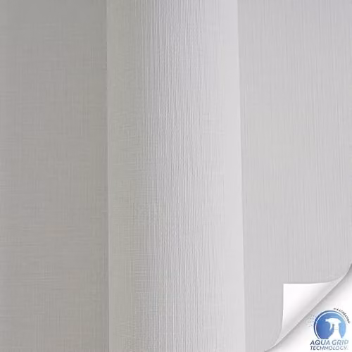 Livingwalls DESIGNDROP Non-Woven Plain Wallpaper in Light Grey, W: 0.53 m x L: 10.05 m – 2