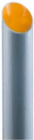 Halifax Cast Iron Double Spigot Drain Pipe, Grey, Length: 3 m, Diameter: 15 cm