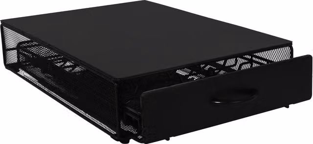 Nespresso Stackable Metal Coffee Pod Holder Drawer Unit in Black