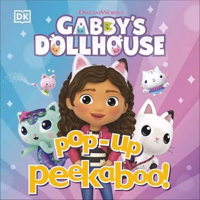 DK Pop-Up Peekaboo Gabby's Dollhouse Board Book, Multicolour