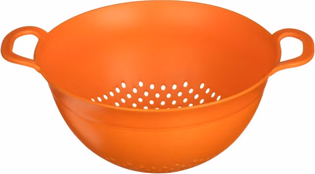 Orsina Orange Plastic Colander with Handles, W/D/H: 23 x 12 x 30 cm – 2