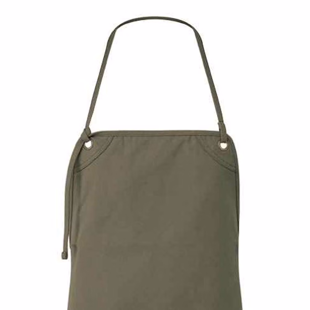 Premier Artisan Choice Canvas Double Pocket Apron in Dark Olive Green – 2