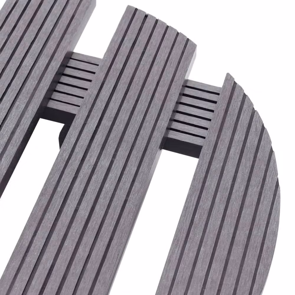 Berkfield Home WPC Plant Trolleys, 2 Pack, Grey, W: 30 cm, D: 7.5 cm – 4