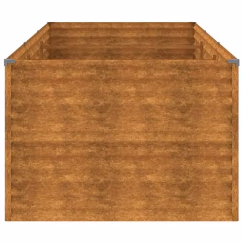 vidaXL Wooden Raised Garden Bed, Brown, W: 290 cm, D: 100 cm, H: 69 cm – 3