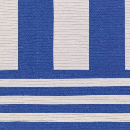 Riva Home Deck Stripe Indoor/Outdoor Striped Washable Weather Resistant Rug, White/Blue, W/D/H: 120 x 170 cm – 3