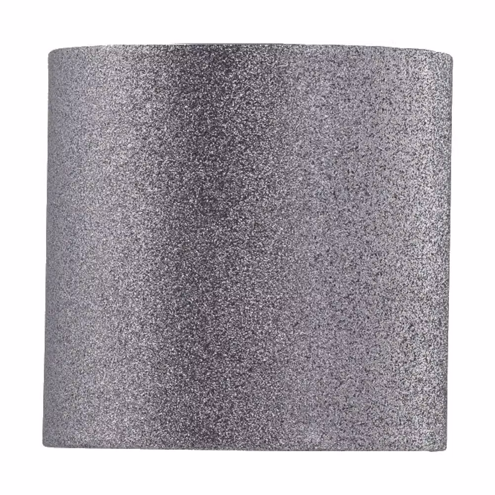 First Choice Lighting Set of 2 Buck Clear Glass Globe Table Lamps with Silver Glitter Shade – 3