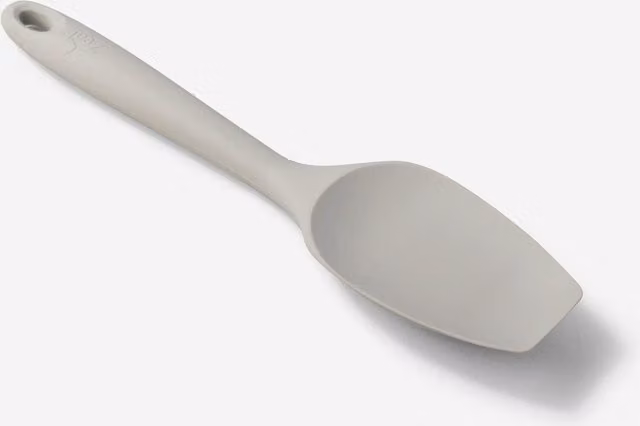 Zeal Silicone Non-Scratch Spatula Spoon in Grey, 26 cm