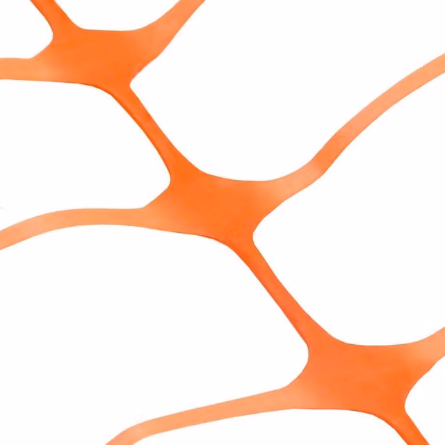 Berkfield Home Durable Orange Plastic Garden Mat Fence, 50 m