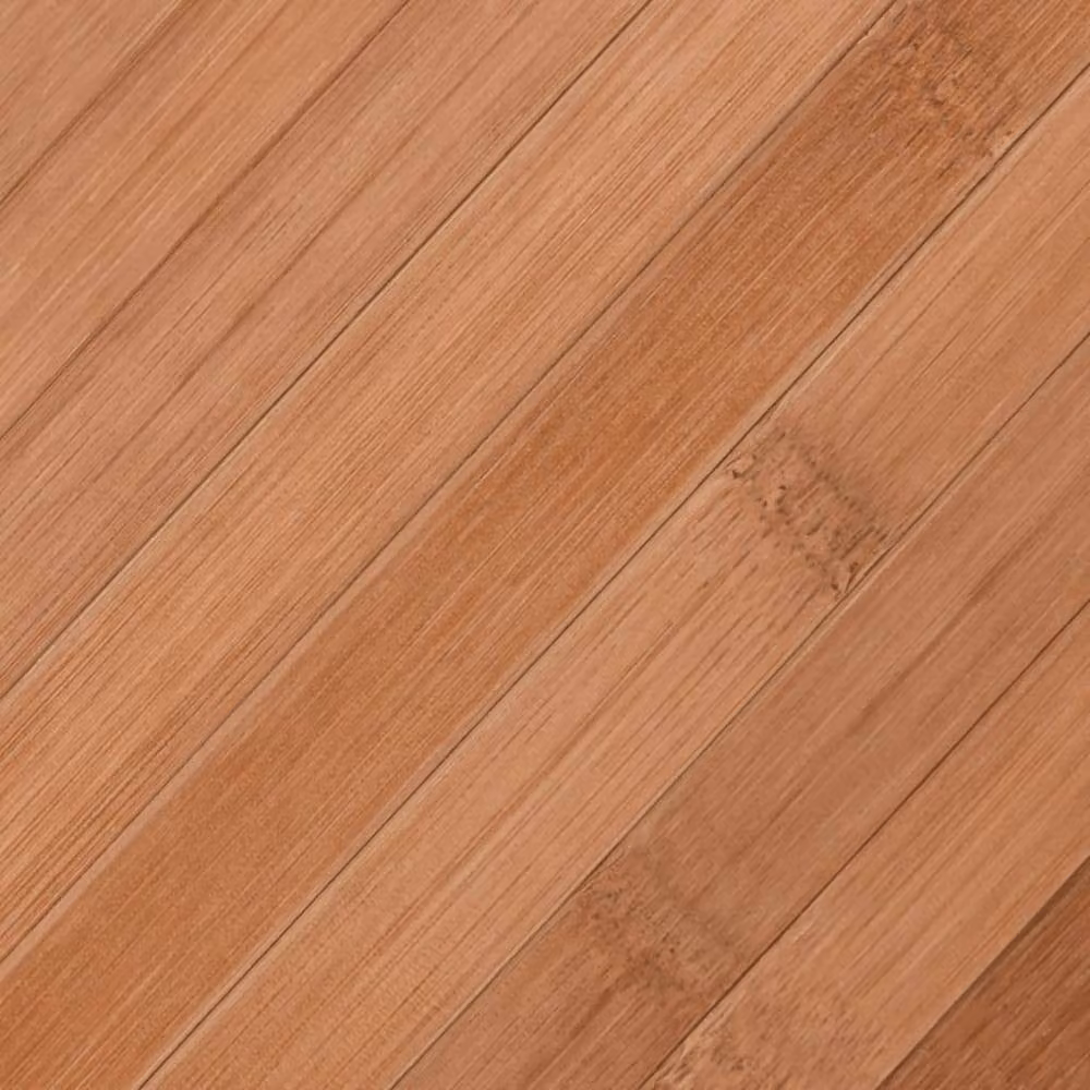 Berkfield Home Nature Rectangular Rug in Brown, Bamboo and Polypropylene, W: 60 cm, L: 100 cm – 4