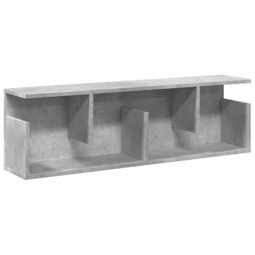 vidaXL Wall Cabinet in Grey, W: 100 cm, D: 30 cm, H: 30 cm – 1