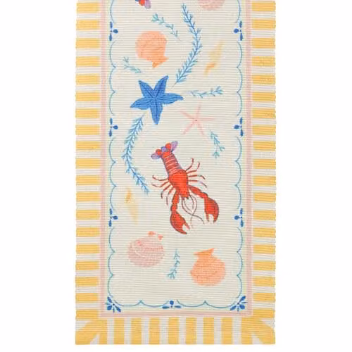 Riva Home Brunch Stripes Table Runner, Multicolour Maritime Striped, W: 180 cm, D: 35 cm – 2