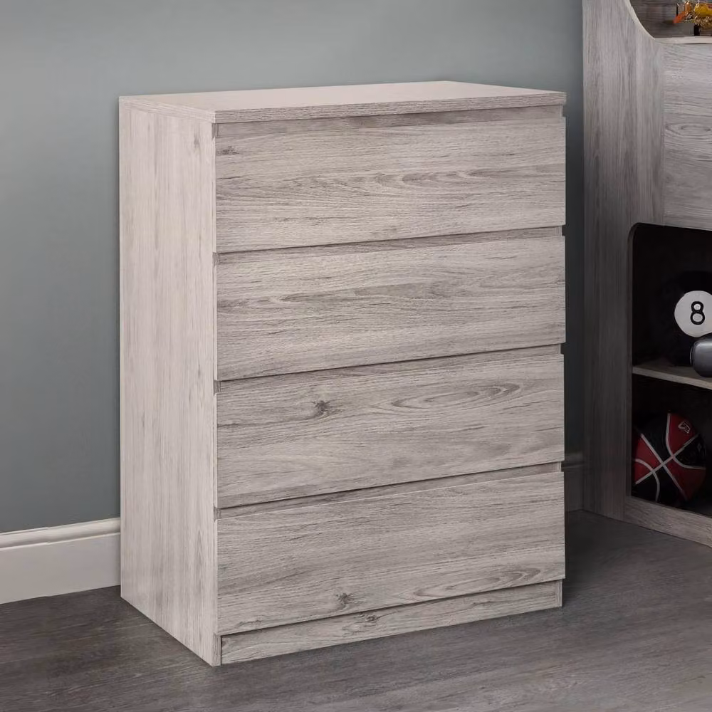 Cheshire Atlas 4 Drawer Chest in Grey Oak – 2