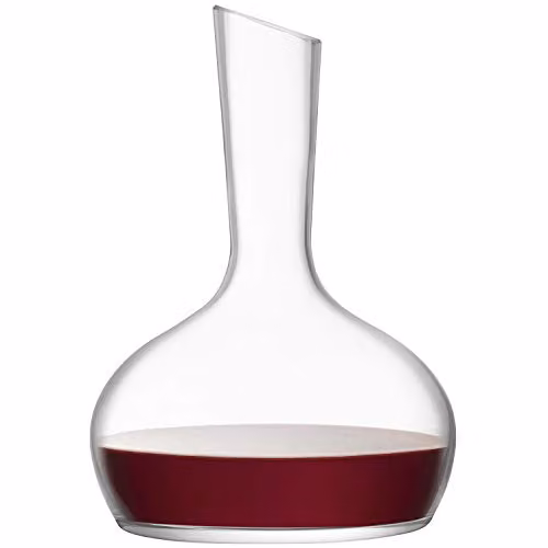 LSA International Transparent Glass Wine Carafe, 1.85 l – 1