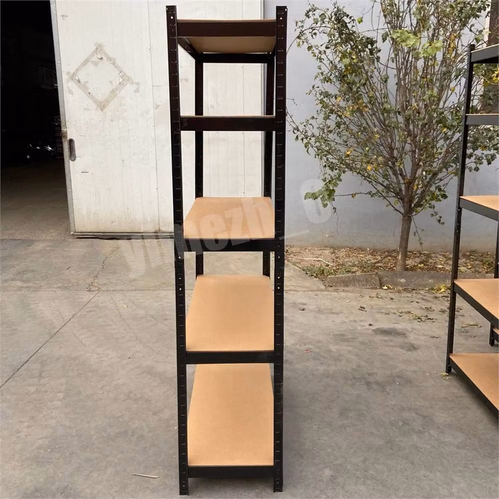 SPETLEK 5 Tier Heavy Duty Boltless Storage Rack in Brown – 5
