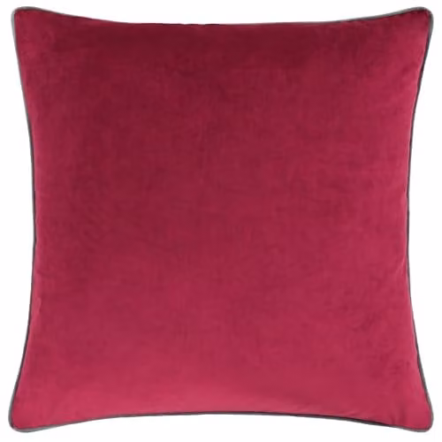 Riva Home Meridian Signature Collection Multicolour Velvet Square Cushion, 55 x 55 cm