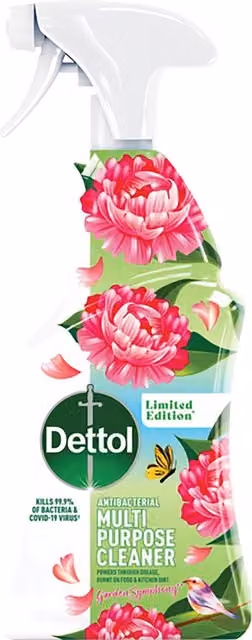 Dettol Power Spray Garden Symphony Multicolour