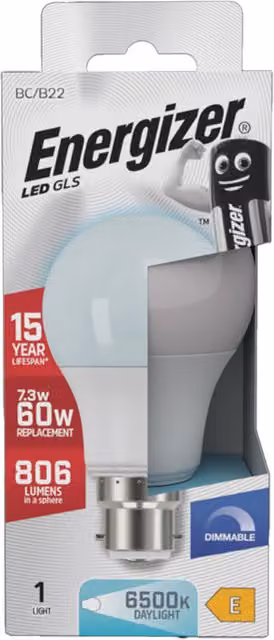 Energizer LED GLS Bulb, White