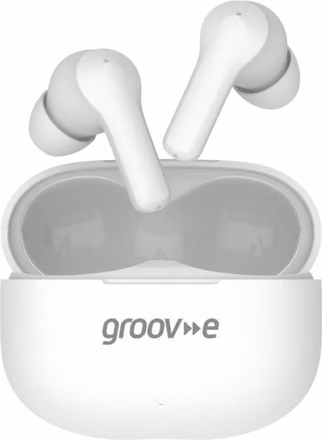 Jive Buds True Wireless Earphones with Charging Case - White