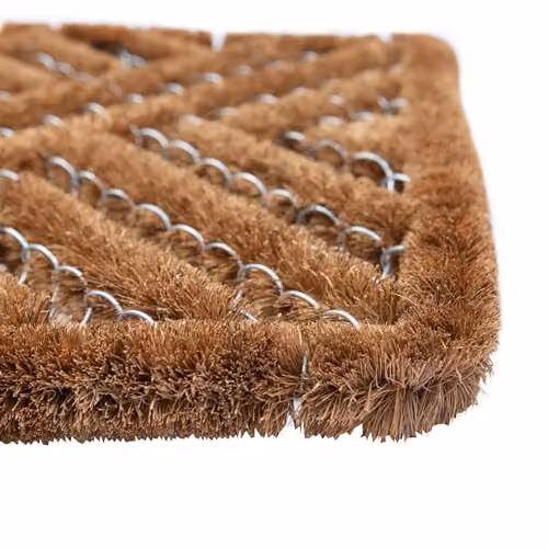 Nicola Spring Coir Scraper Doormat Set of 2, Brown, W/D: 60 x 40 cm – 4