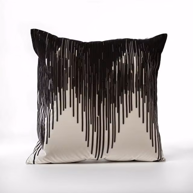 Orsina Bosie Ozella Multicolour Embroidered Cotton Cushion