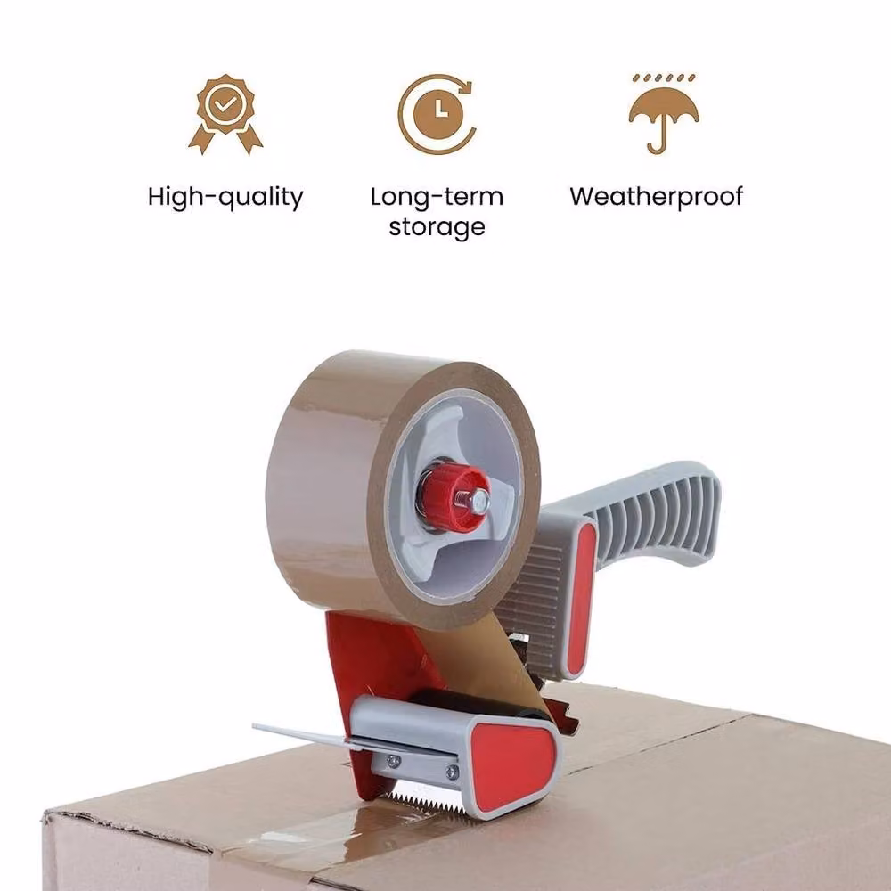 NESTLUNE Brown Paper Packing Tape, Width: 48 mm, Length: 66 m – 3