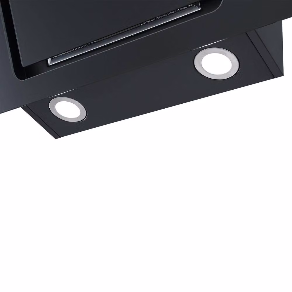 Igenix 60cm Angled Chimney Cooker Hood in Black – 3