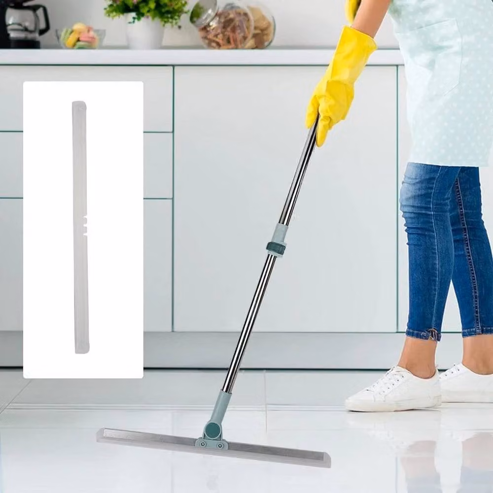 PAWNORA Magic Broom Silicone Mop and Sweeping Brush with Scraper in Green – 3