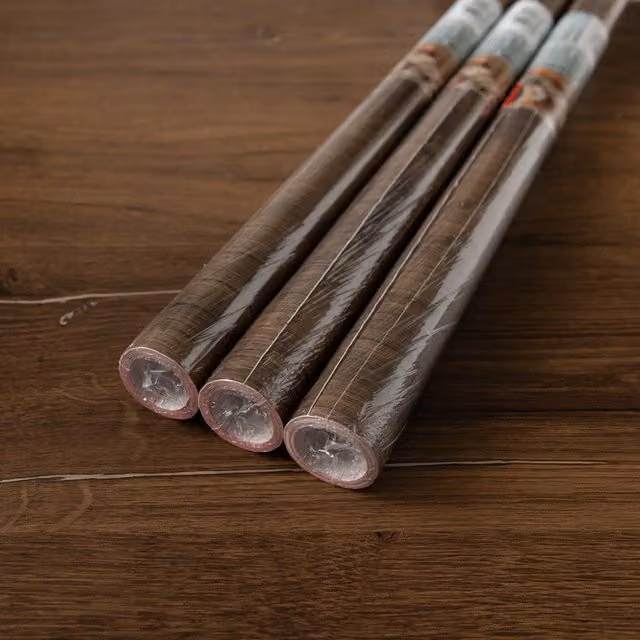 dc fix Flagstaff Oak Self Adhesive Vinyl Wrap for Kitchen Doors and Worktops, Brown, W: 67.5 cm, L: 2 m (Pack of 3)