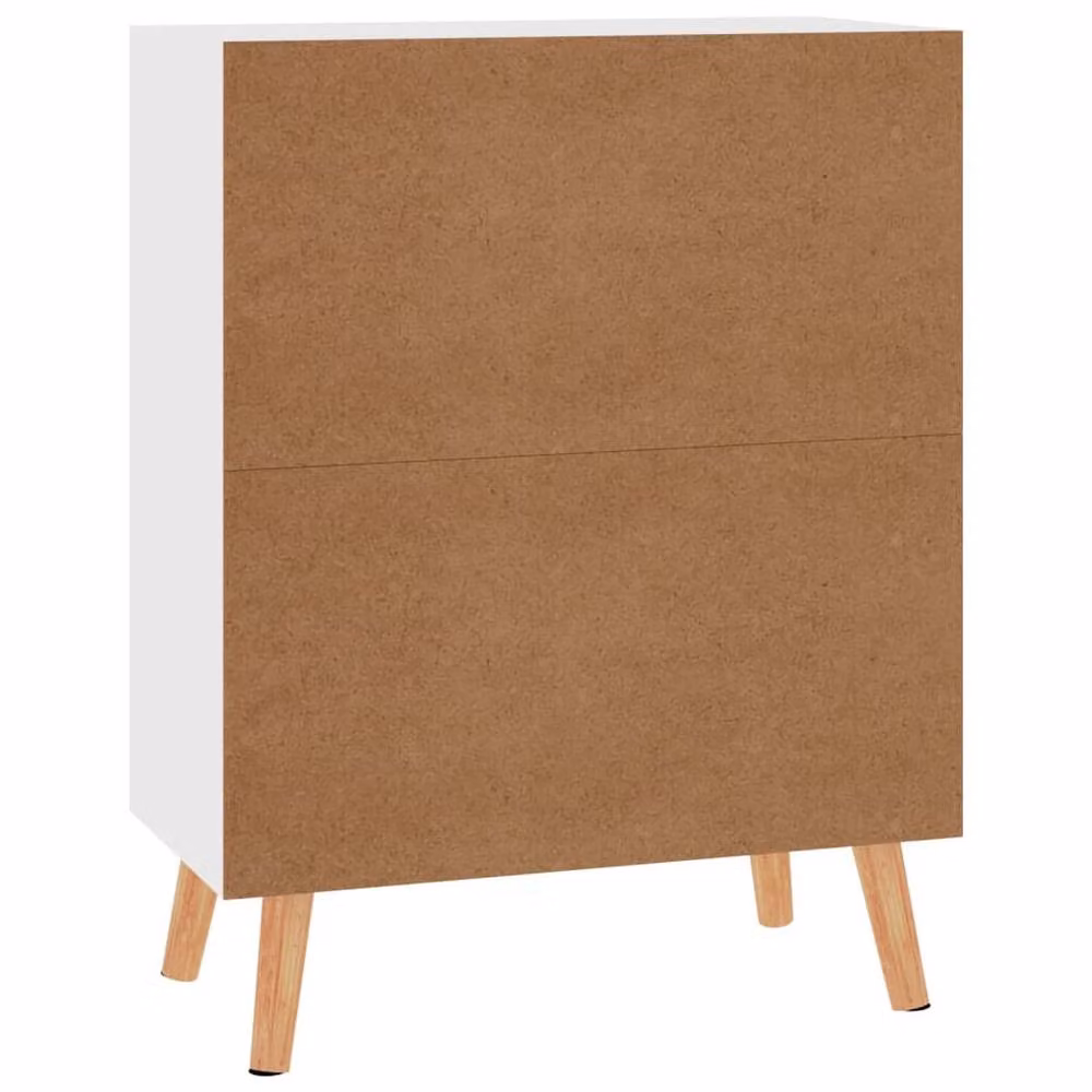 Berkfield Home Mid Century White Matt MDF Sideboard W/D/H: 60 x 30 x 72 cm – 3