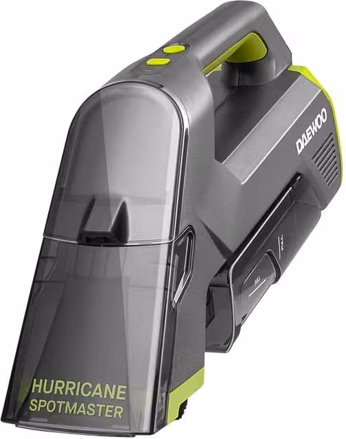 Daewoo Hurricane Spot Master Cordless Carpet and Upholstery Cleaner 10.8V in Grey – 1